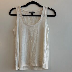Express Women's Cream Tank Top
